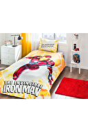 Özdilek Ironman - Hulk Tek Kişilik Lisanslı Çift Taraflı Çocuk Nevresim Takımı