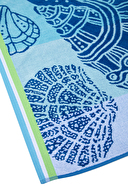 Özdilek Saint Tropez Shell On Ombre Kadife Plaj Havlusu 101x178 cm