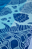 Özdilek Saint Tropez Shell On Ombre Kadife Plaj Havlusu 101x178 cm