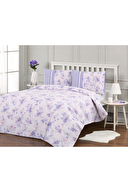 Floretta Purple Daisy Çift Kişilik Pike Takımı