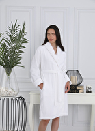 Sadem Organik Acacia Şal Yaka Bornoz