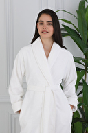 Sadem Organik Acacia Şal Yaka Bornoz