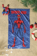Özdilek Spiderman Web Lisanslı Kadife Plaj Havlusu 70x130 cm