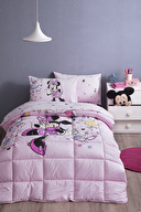 Özdilek Minnie Mouse Icon Tek Kişilik Disney Lisanslı Lastikli Çarşaf Çocuk Uyku Seti