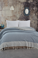 Floretta Rombo Çift Kişilik Pike Örtü 200x230 cm