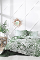 Özdilek Fronda Çift Kişilik Soft Life Saten Nevresim Takımı