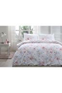 Özdilek Visterya Çift Kişilik Lastikli Çarşaf Nevresim Takımı