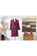 Özdilek Land Kadife Şal Yaka Bornoz