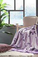 Özdilek Blu Fall Tek Kişilik Pamuklu Battaniye 150x200 cm