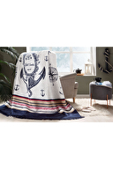 Özdilek Canvas Çift Kişilik Pamuklu Battaniye 180x220 cm