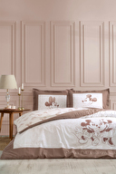 Özdilek Mickey & Minnie Mouse Blogger Çift Kişilik Disney Lisanslı Lastikli Çarşaf Nevresim Takımı