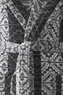 Özdilek Hawai Tapetto Kadife Kapüşonlu Bornoz