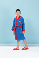 Özdilek Cars Mcqueen Nakışlı Disney Lisanslı Kapüşonlu Çocuk Bornozu 7/8 Yaş