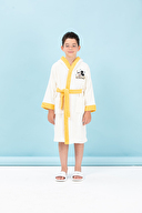 Özdilek Mickey Mouse Star Nakışlı Disney Lisanslı Kapüşonlu Çocuk Bornozu 9/10 Yaş