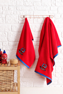 Özdilek Spiderman Red Lisanslı 2'Li Havlu Set