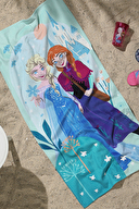 Özdilek Frozen Spring Time Disney Lisanslı Kadife Plaj Havlusu 60x120 cm