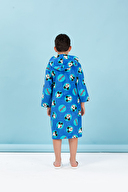 Özdilek Mickey Mouse Smile Disney Lisanslı Kapüşonlu Çocuk Bornozu 5/6 Yaş