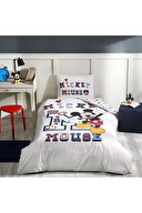 Özdilek Mickey Mouse College Tek Kişilik Disney Lisanslı Çocuk Nevresim Seti
