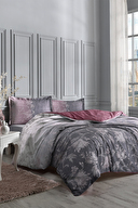 Özdilek Ditsy Tek Kişilik Lastikli Çarşaf Nevresim Takımı