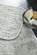 Özdilek Stone 2'li Embos Banyo Paspası