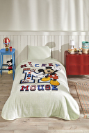 Özdilek Mickey Mouse College Disney Lisanslı Tek Kişilik Çocuk Battaniyesi 155x215 cm