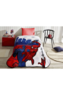 Özdilek Spiderman Blue City Lisanslı Tek Kişilik Çocuk Battaniyesi 155x215 cm