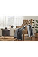 Özdilek Colourist Ponponlu Tek Kişilik Çift Taraflı Pamuklu Battaniye 150x200 cm