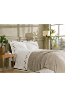 Özdilek Chess Çift Kişilik Triko Battaniyeli Nevresim Takımı