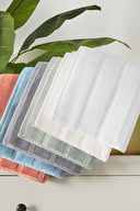 Sadem Organik Stripe Banyo Paspası 60x100 cm