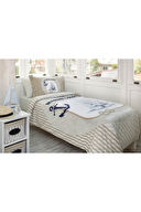 Özdilek Marine Lover Tek Kişilik Lastikli Çarşaf Nevresim Takımı