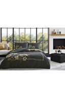 Özdilek Golden Lily Çift Kişilik Soft Life Saten Nevresim Takımı