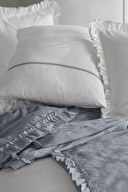 Özdilek Ruffle Çift Kişilik Pikeli Nevresim Takımı