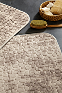 Özdilek Stone 2'li Embos Banyo Paspası