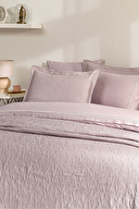 Özdilek Violet Çift Kişilik Yatak Örtülü Nevresim Takımı
