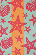 Özdilek Saint Tropez Pink Star Kadife Plaj Havlusu 101x178 cm