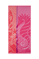Özdilek Nice Pink Seahorse Plaj Havlusu 70x150 cm
