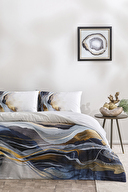 Özdilek Sumie Çift Kişilik Soft Life Saten Nevresim Takımı