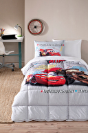 Özdilek Cars On The Road Tek Kişilik Disney Lisanslı Lastikli Çarşaf Çocuk Uyku Seti
