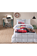 Özdilek Cars On The Road Tek Kişilik Disney Lisanslı Lastikli Çarşaf Çocuk Uyku Seti