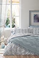 Özdilek Leaves Çift Kişilik Pikeli Nevresim Takımı