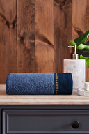 Özdilek Oregon Maskülen Nakışlı Denim El ve Yüz Havlusu 50x90 cm