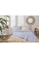 Özdilek Waffle Çift Kişilik Nakışlı Pike Takımı