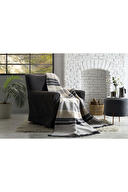 Özdilek Linear Çift Kişilik Pamuklu Battaniye 180x220 cm