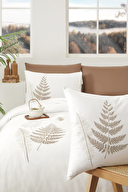 Özdilek Cotton Bliss Çift Kişilik Nakışlı Saten Nevresim Takımı