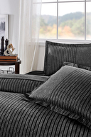 Özdilek Noir King Size Lastikli Çarşaf Nevresim Takımı