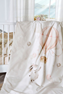 Özdilek Pink Ballon Bebek Nevresim Takımı