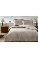 Özdilek Sakura Çift Kişilik Lastikli Çarşaf Nevresim Takımı