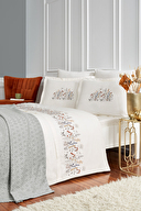 Özdilek Carmen Çift Kişilik Pikeli Nevresim Takımı