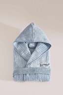 Cottons & Clouds Plane Nakışlı Kapüşonlu Çocuk Bornozu 3 / 4 Yaş