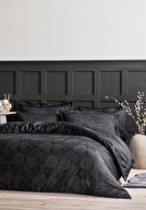 Özdilek Yaprak Çift Kişilik Jakarlı Saten Nevresim Takımı